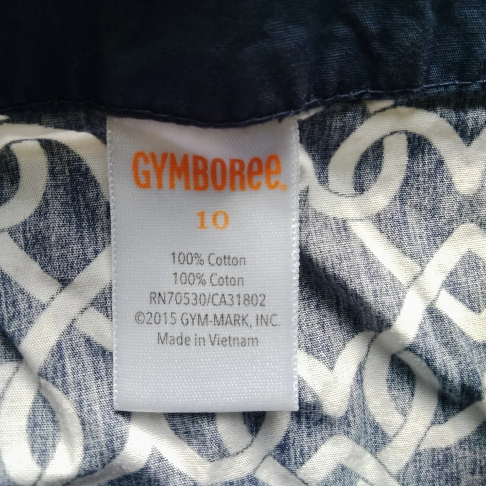 Gymboree geometric print